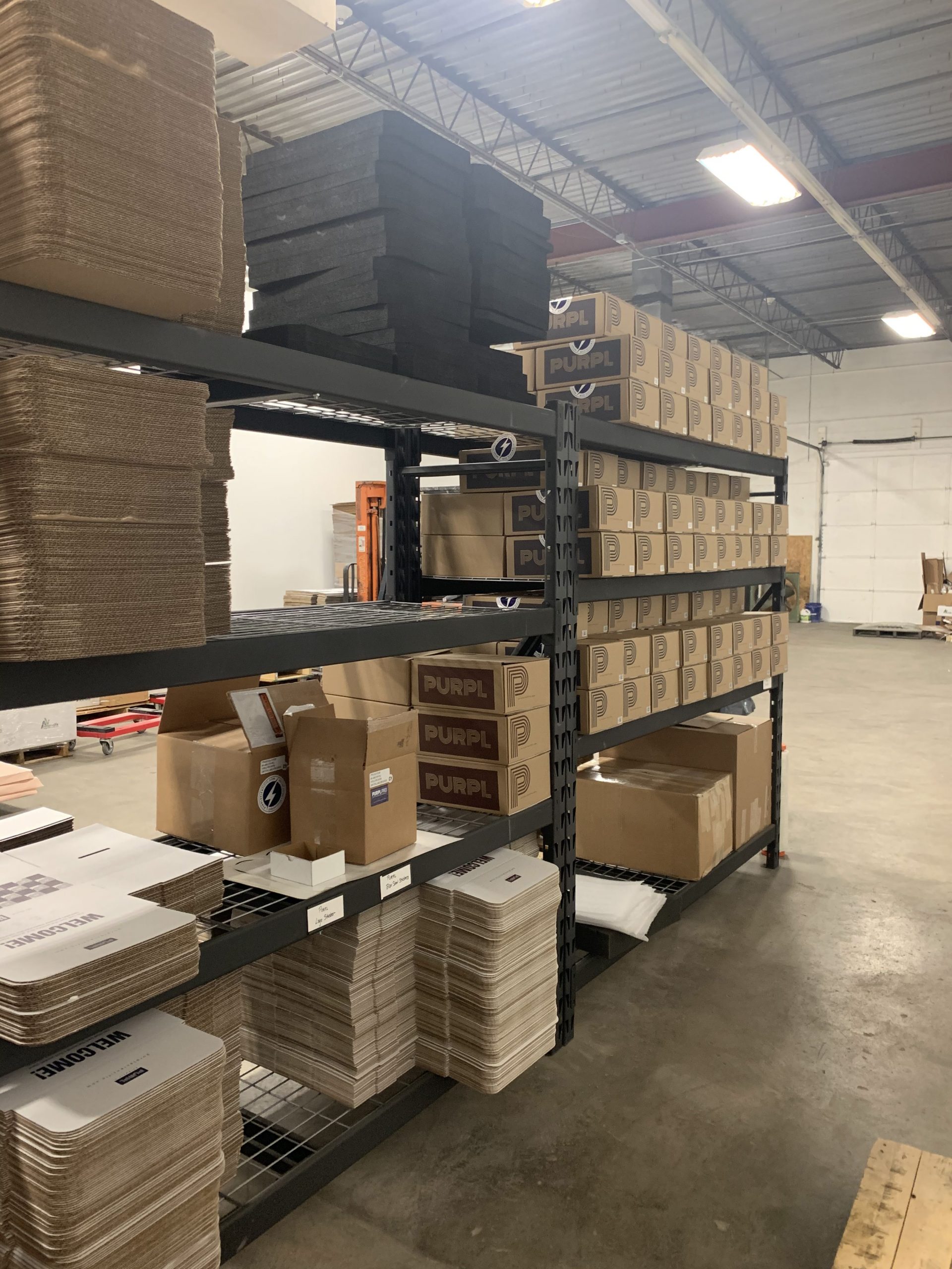 inventory storage for our clients