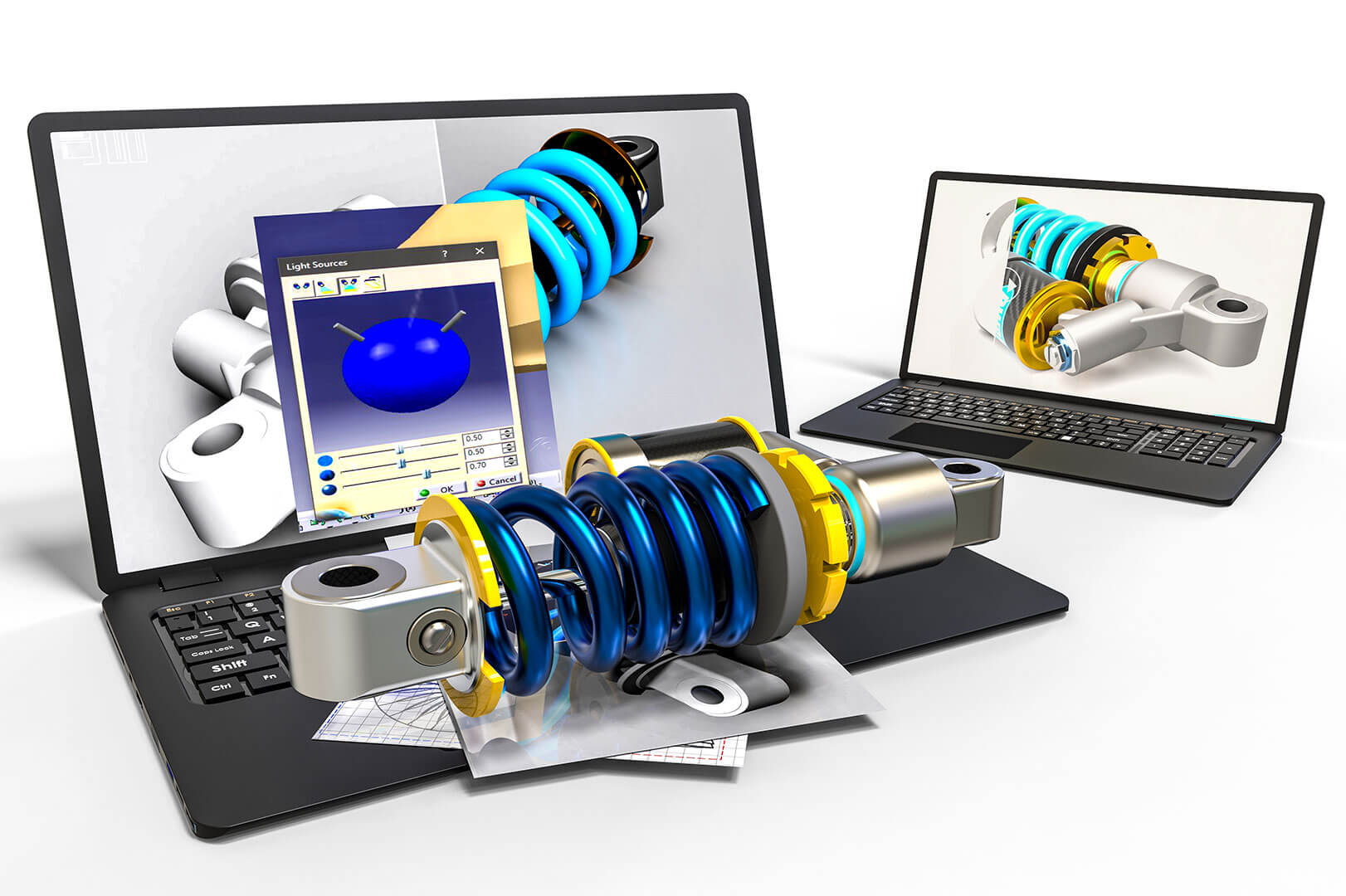 Custom Technologies engineering and cad modeling